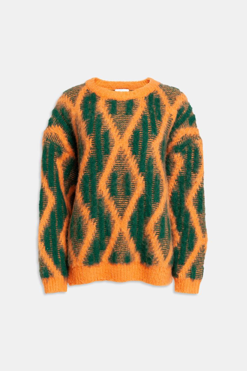 Weili zheng Maglione optical girocollo