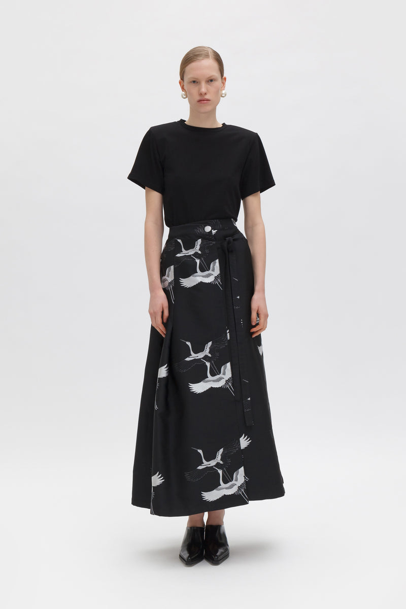 Weili Zheng Maxi Gonna In Jaquard