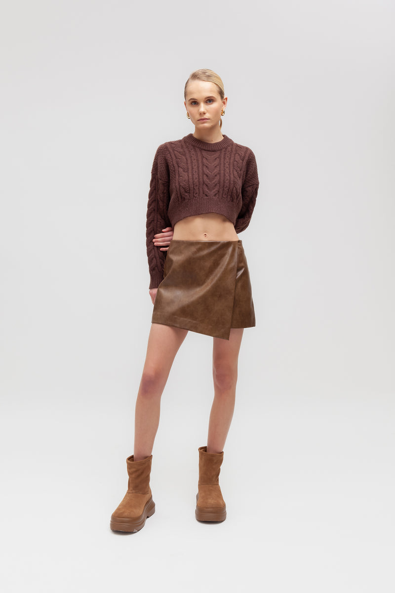 Weili Zheng Minigonna Con Pannello