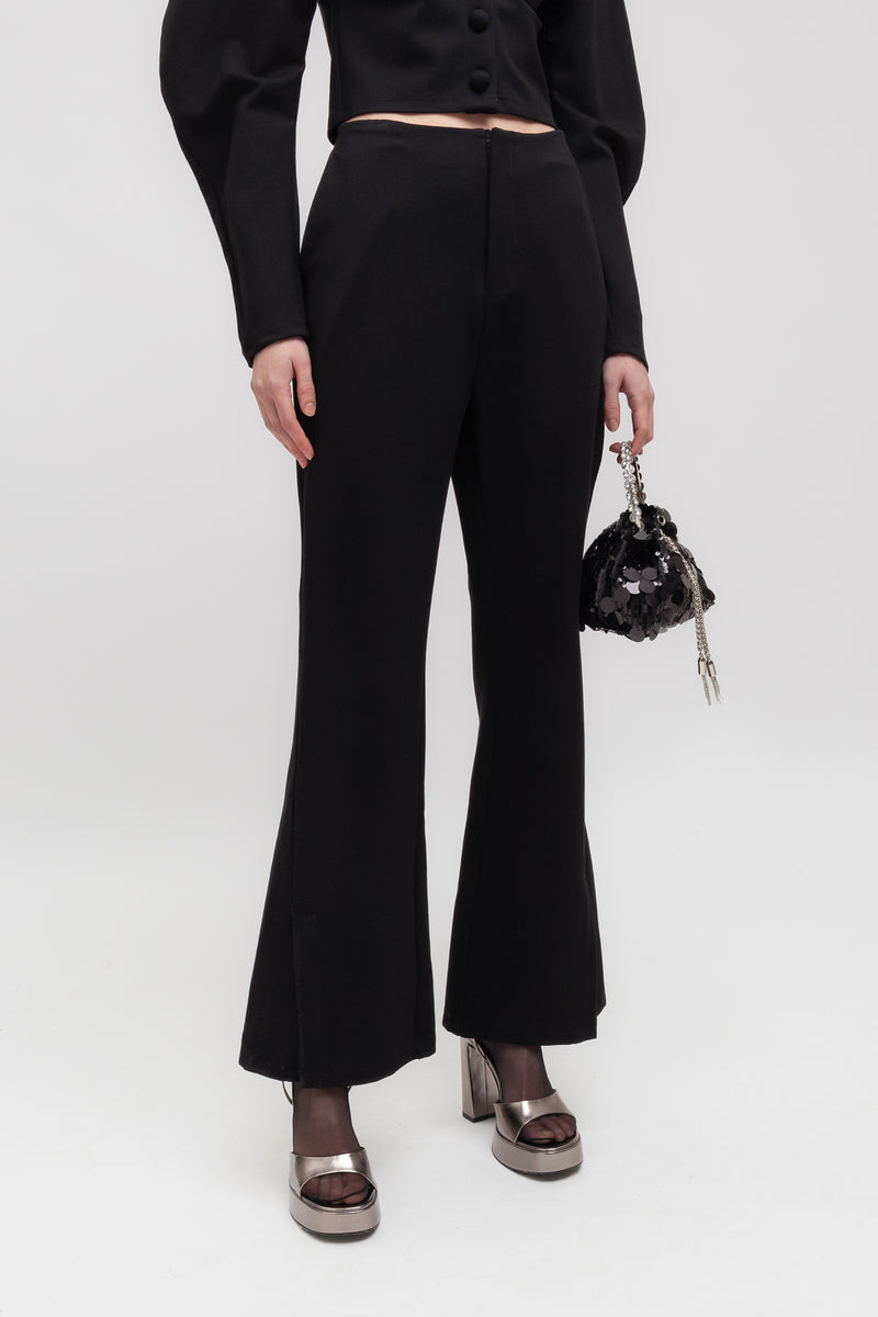 Weili Zheng Pantalone A Zampa In Punto Milano