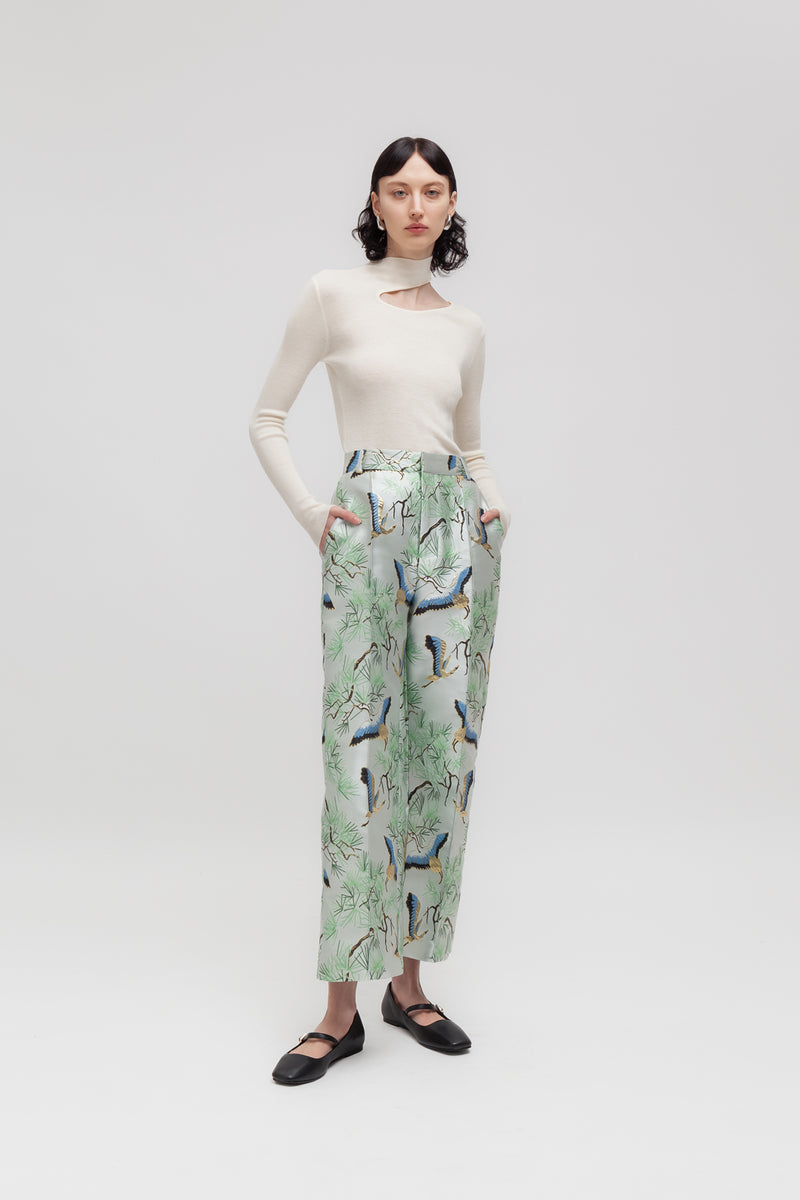 Weili Zheng Pantalone In Broccato