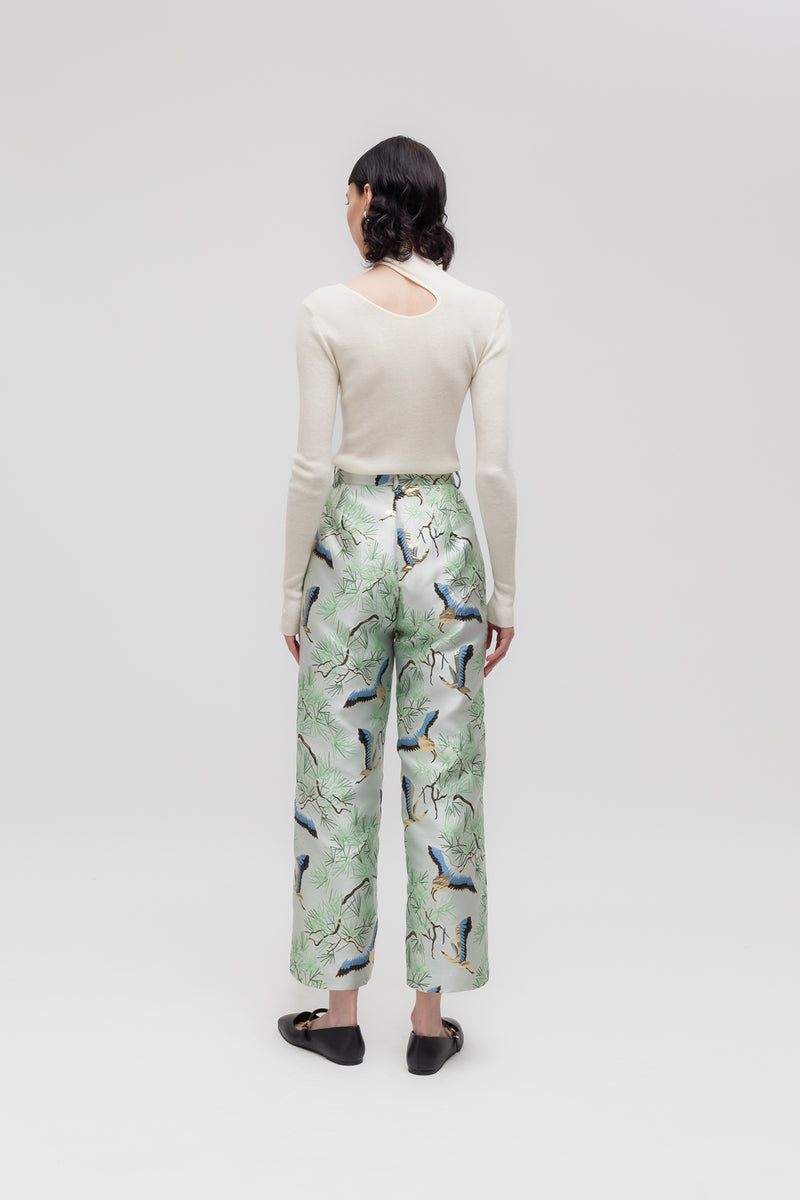 Weili Zheng Pantalone In Broccato