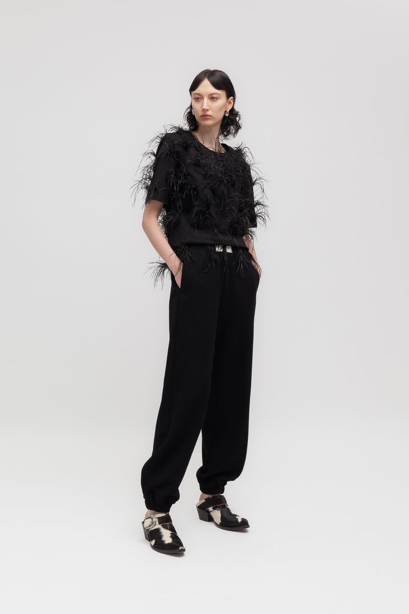 Weili Zheng Pantalone In Felpa