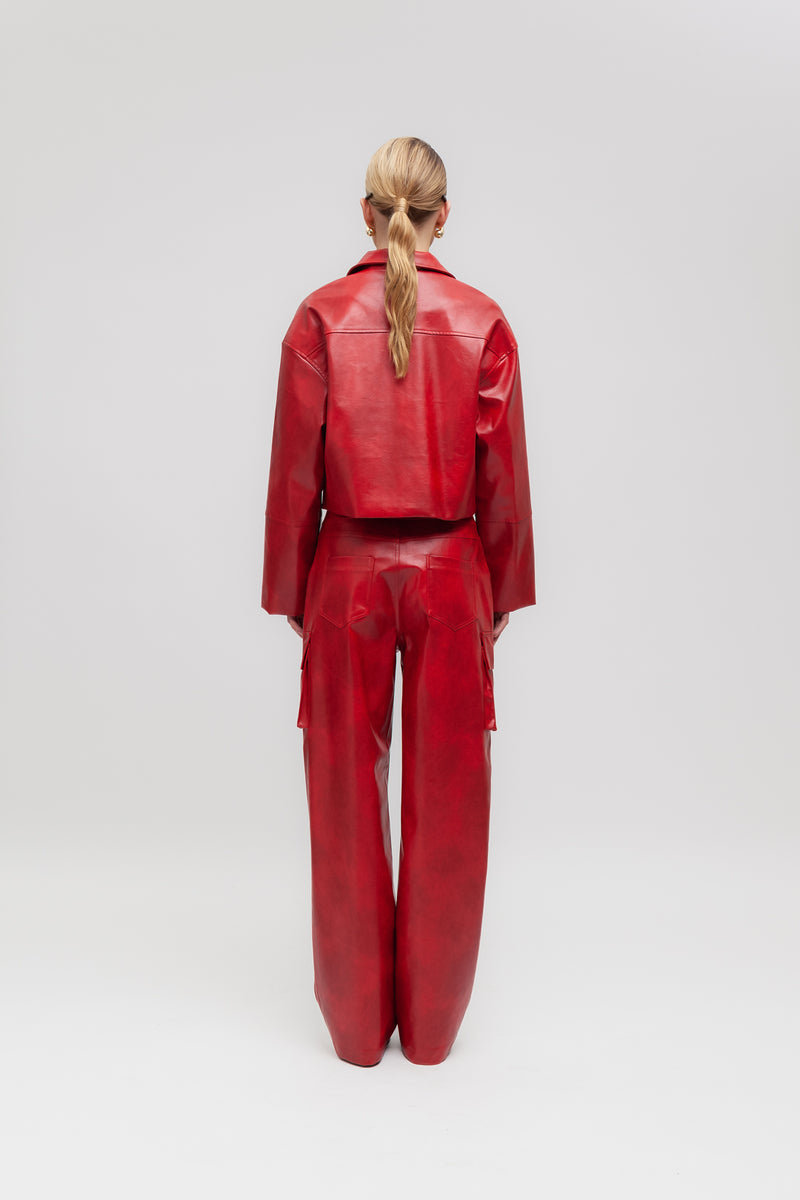 Weili Zheng Pantalone Tasconato In Ecopelle