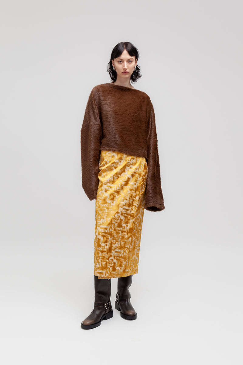 Weili Zheng Pullover Furry