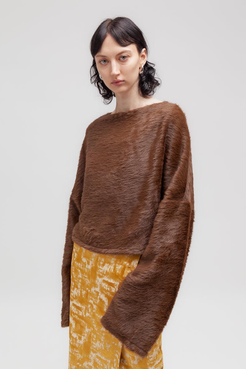 Weili Zheng Pullover Furry