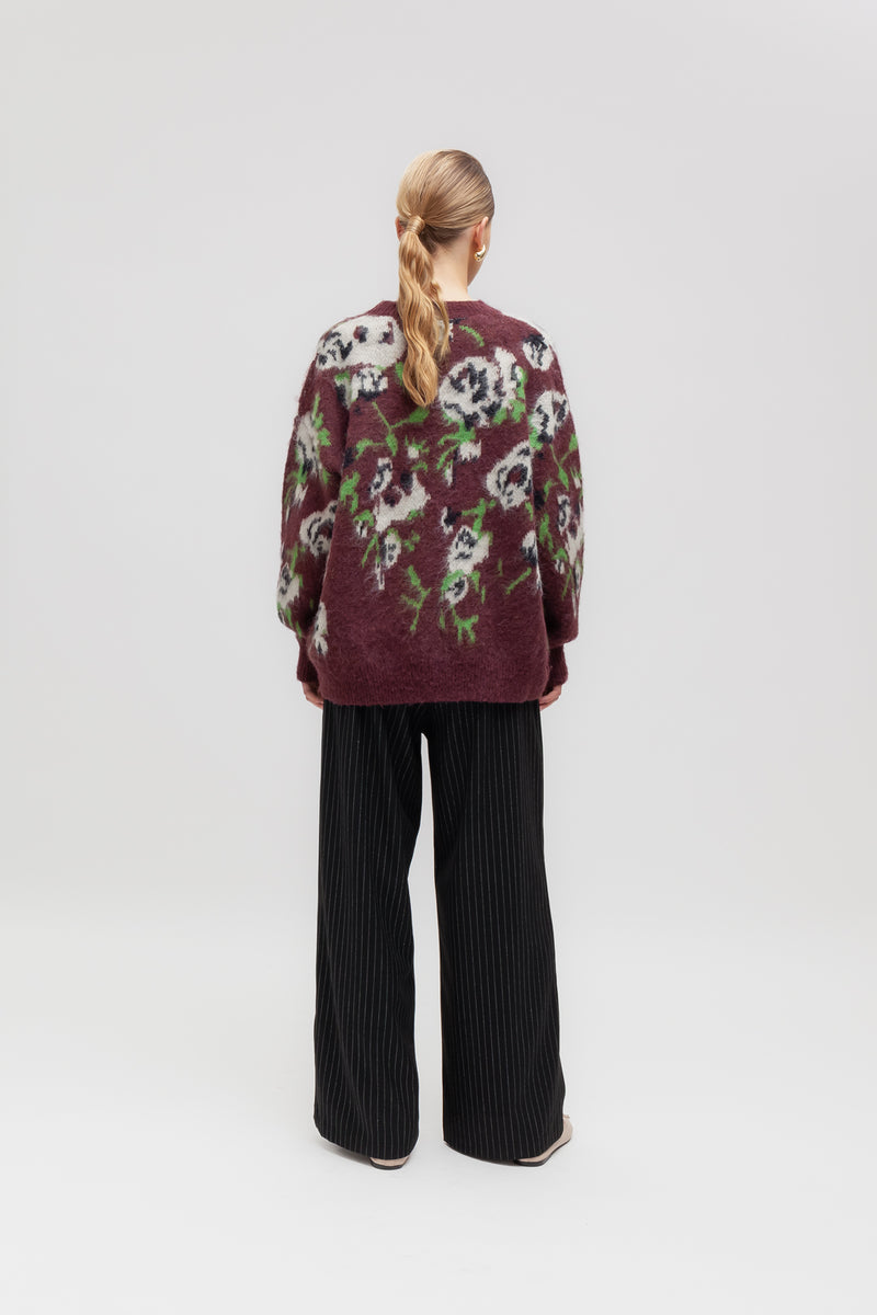 Weili Zheng Pullover In Maglia Jaquard