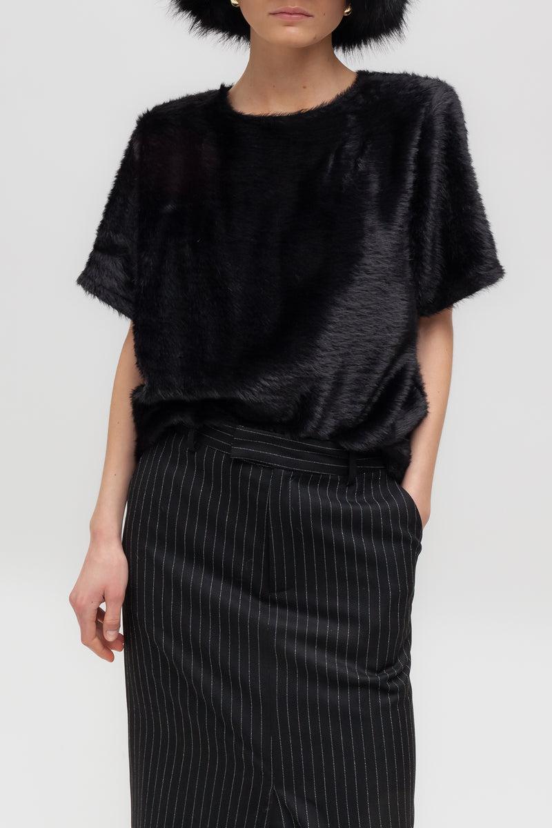 Weili Zheng T-shirt In Tessuto Furry