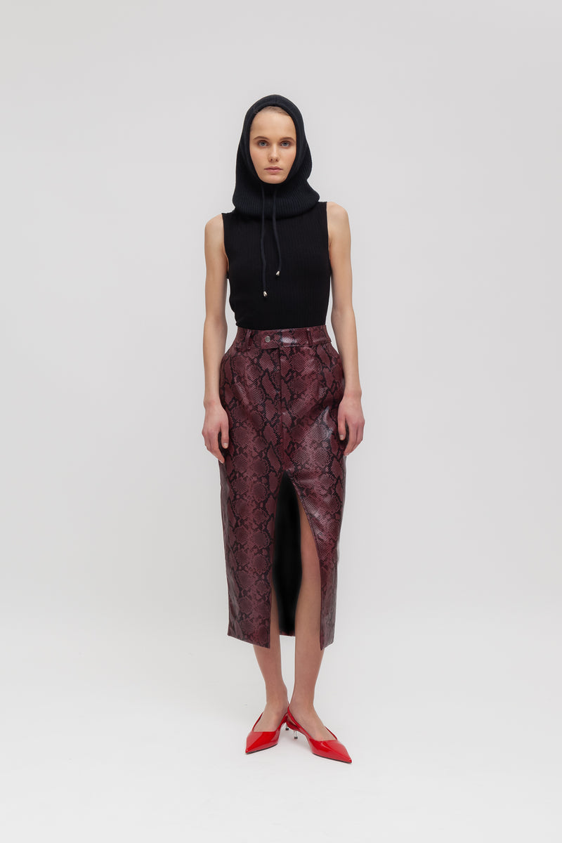 Weili Zheng Top Geometrico In Costina