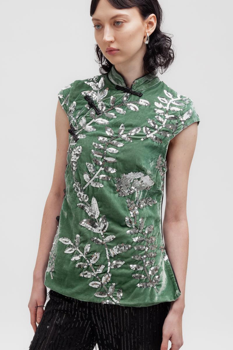 Weili Zheng Top Qipao Weili Zheng