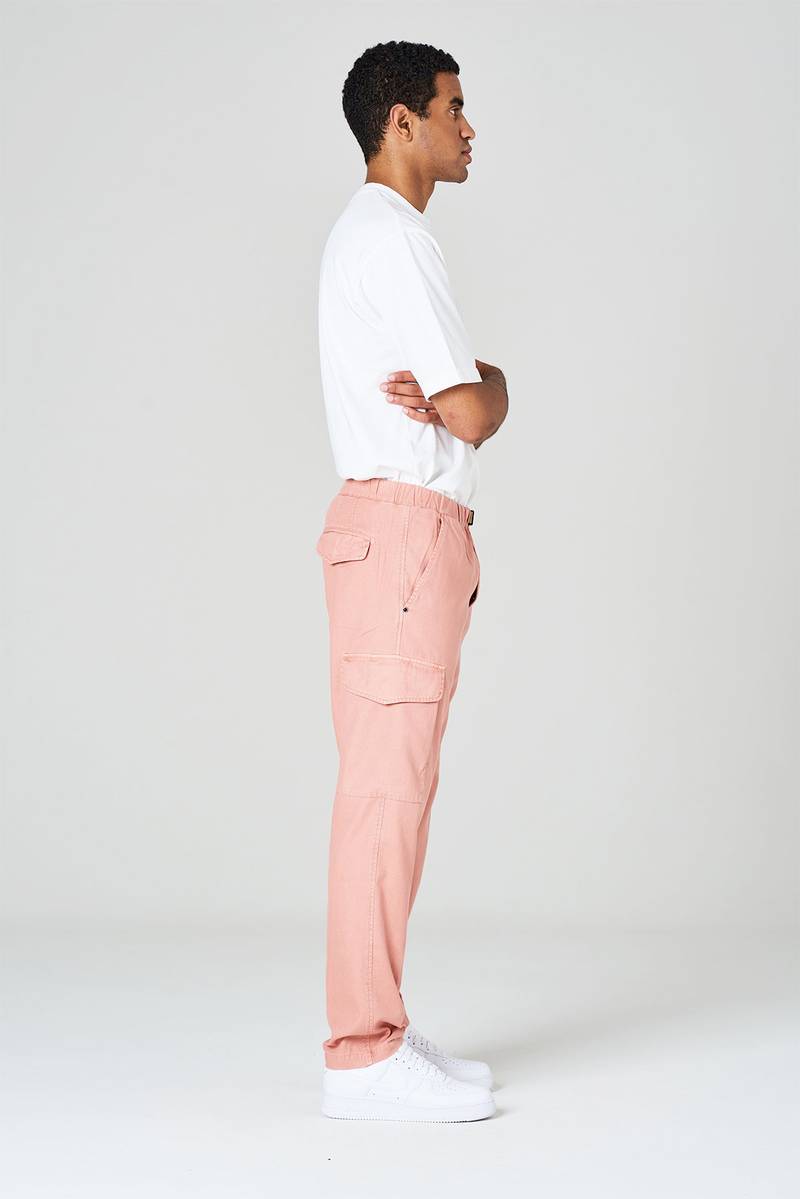 White Sand Cargo Con Cintura Regolabile E Fibbia Ad Anello