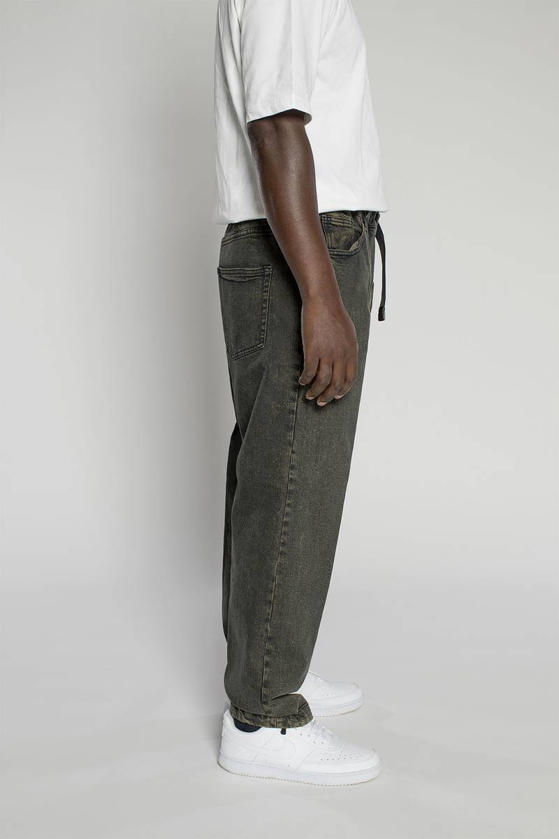 White Sand Pantalone Cinque Tasche In Denim Trattato