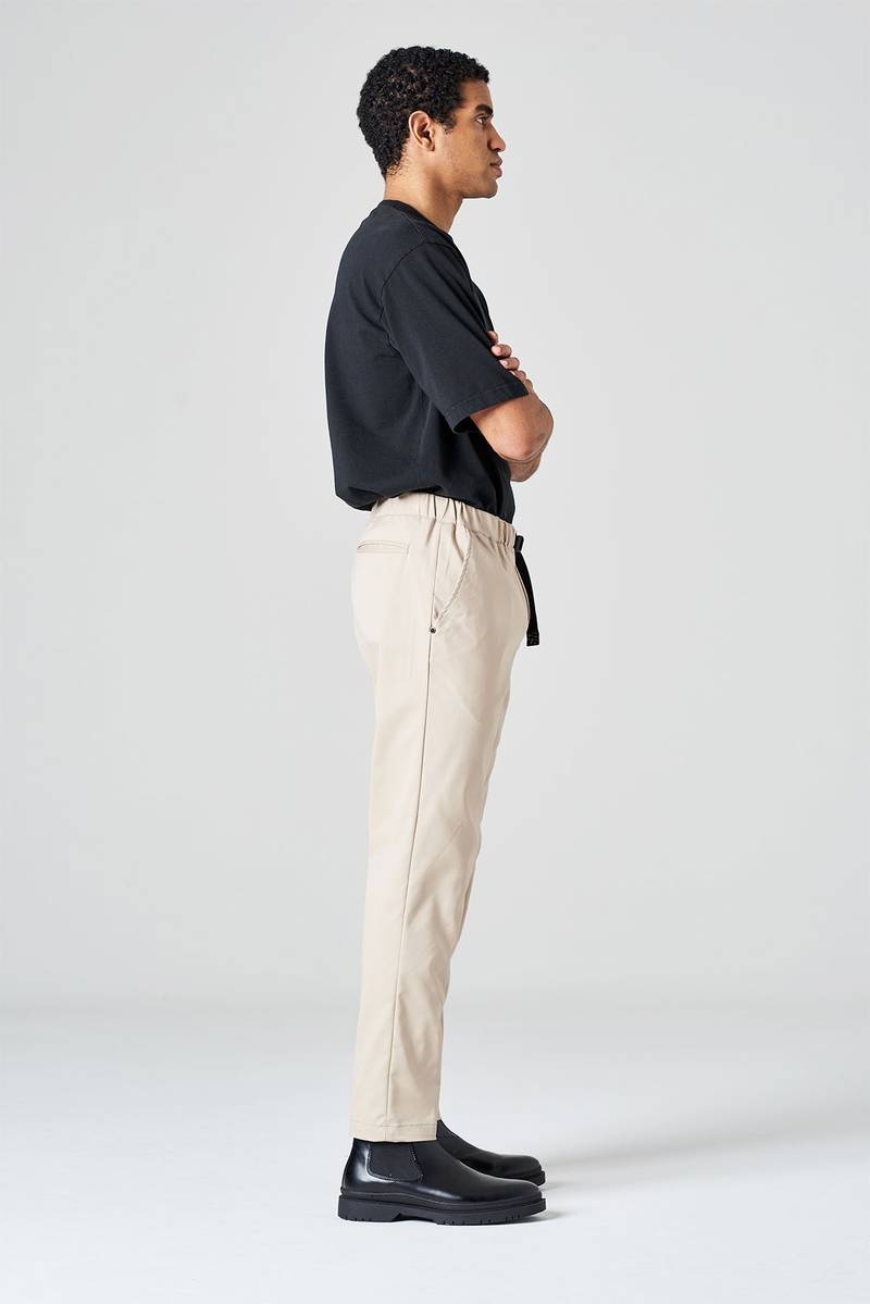 White Sand Pantalone In Tessuto Active Stretch Di Cotone