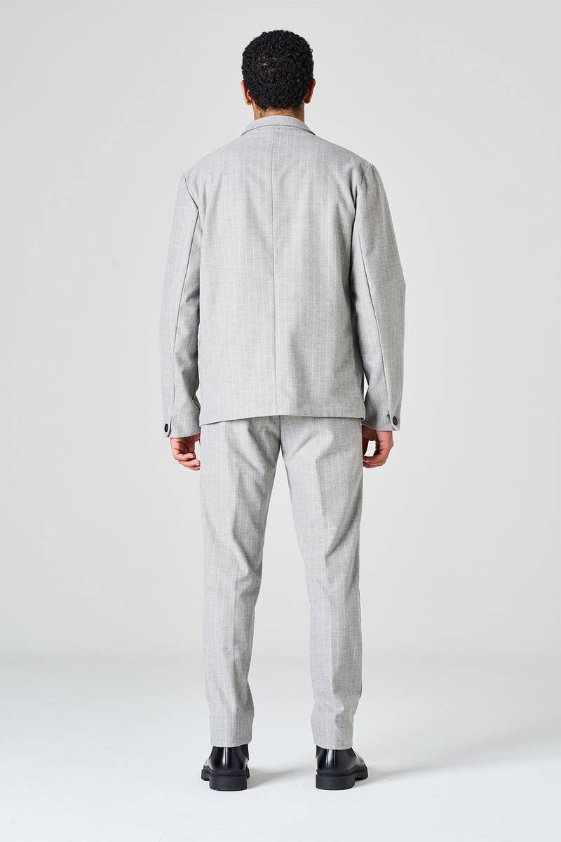 White Sand Blazer In Tessuto Trapuntato