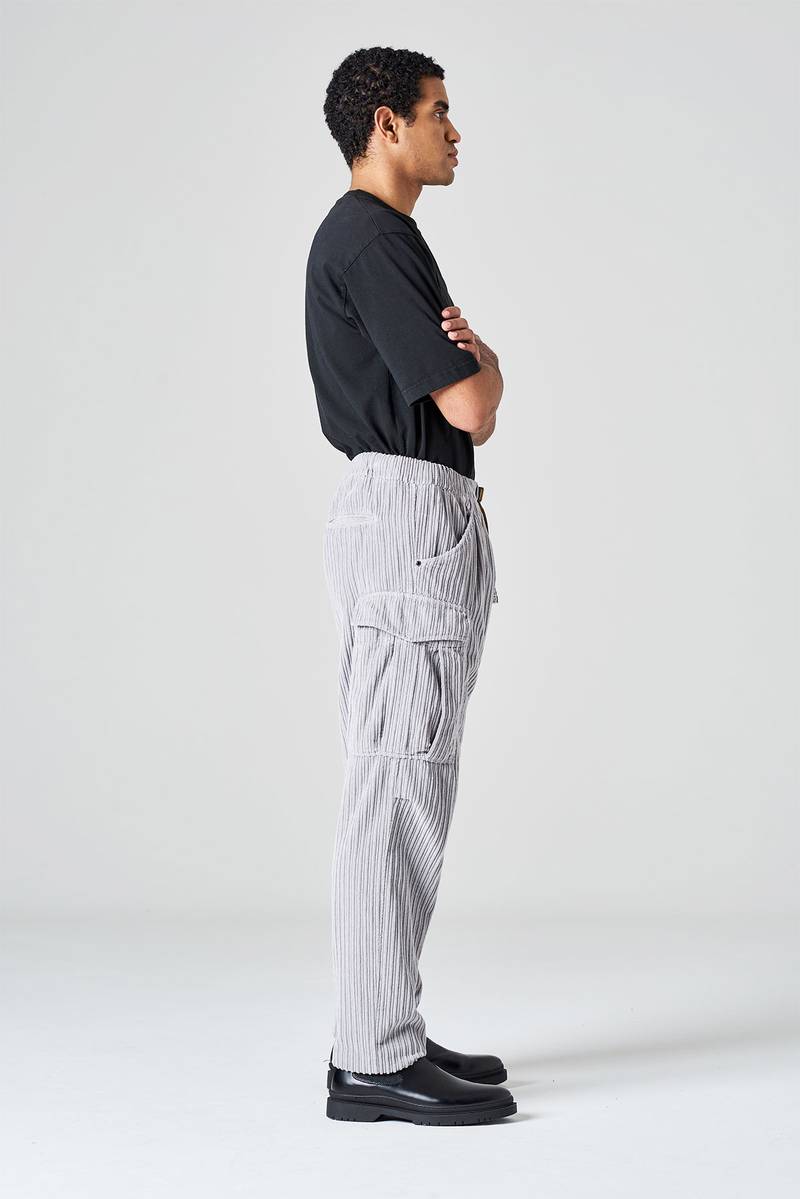 White Sand Pantalone Cargo In Gabardina