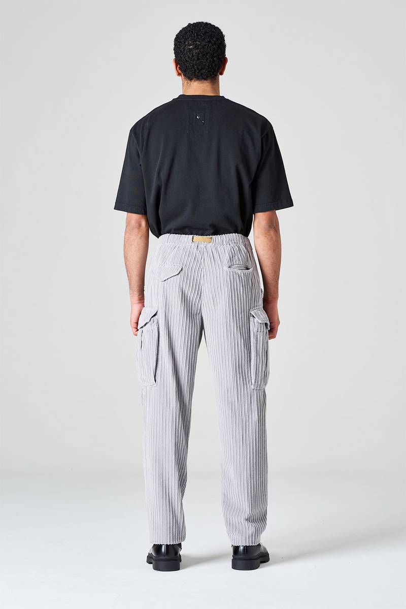 White Sand Pantalone Cargo In Gabardina