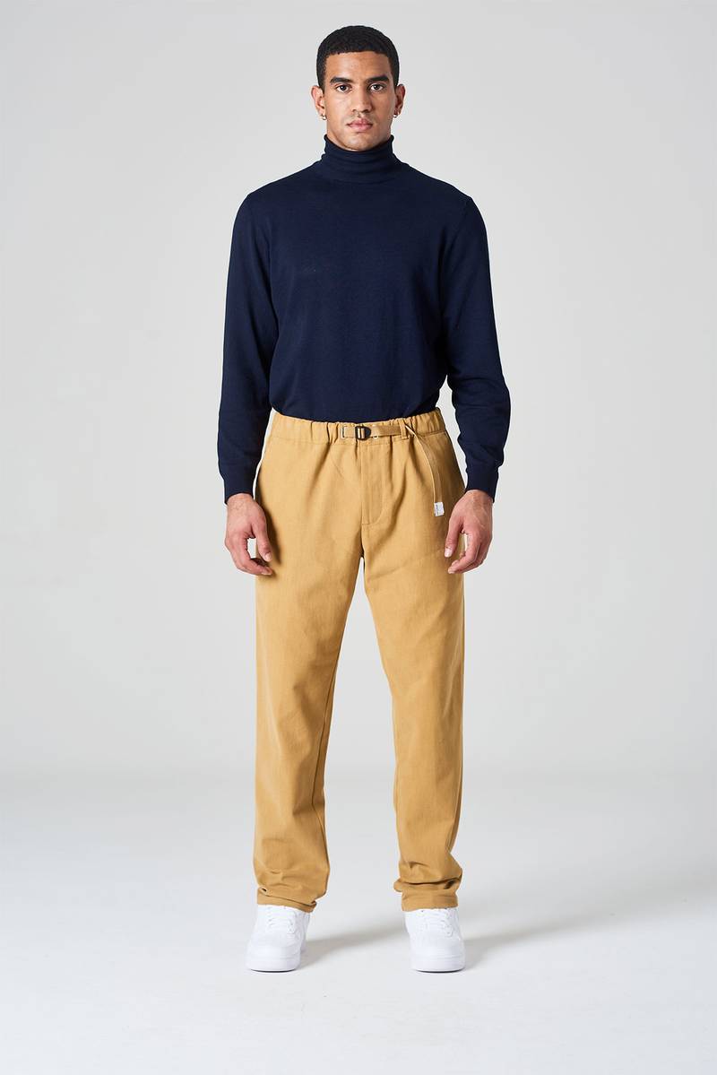 White Sand Pantalone In Cotone