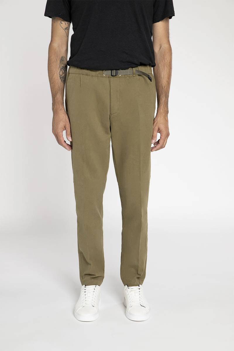 White sand Pantalone in cotone