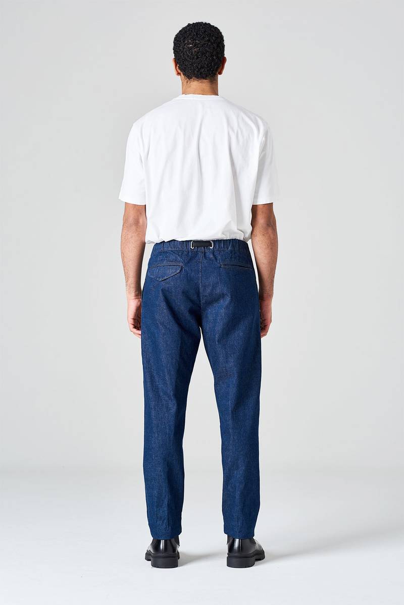 White Sand Pantalone In Denim Cimosato