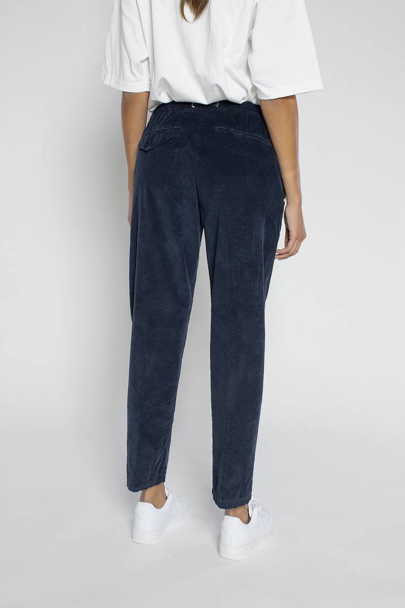 White Sand Pantalone In Velluto