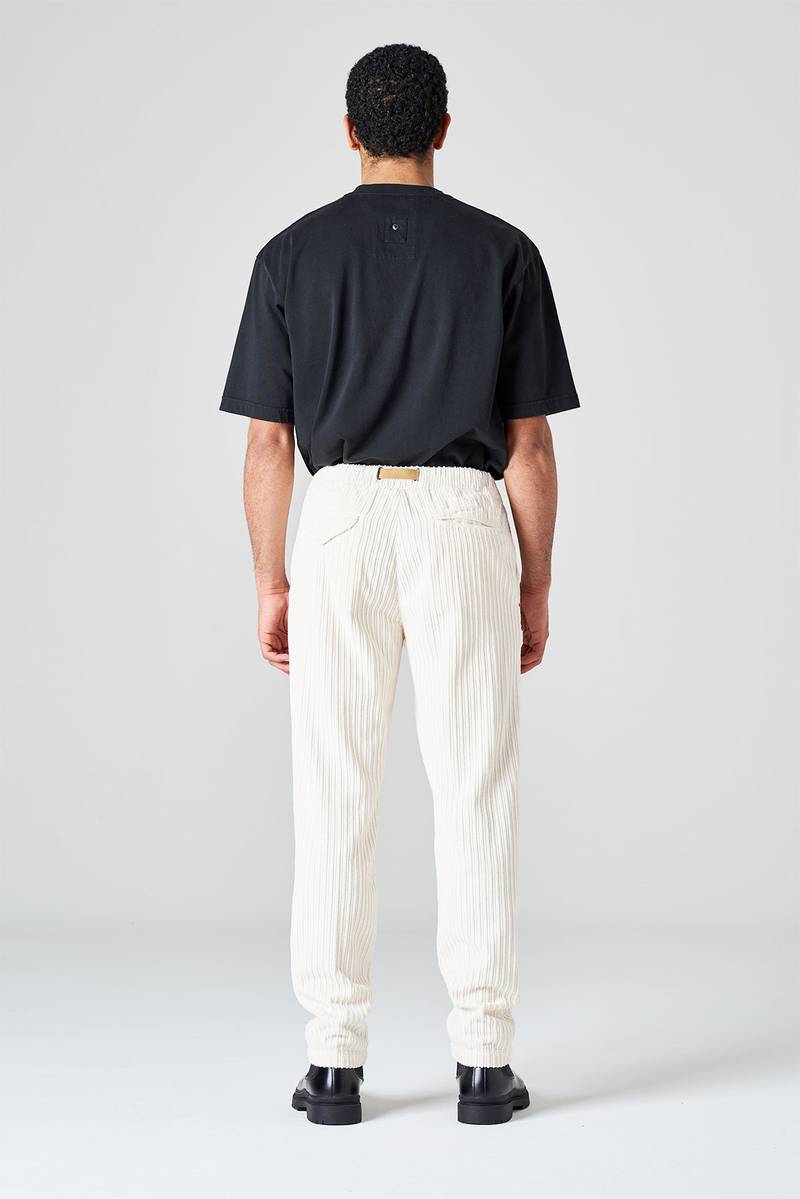 White Sand Pantalone In Velluto A Costa Larga