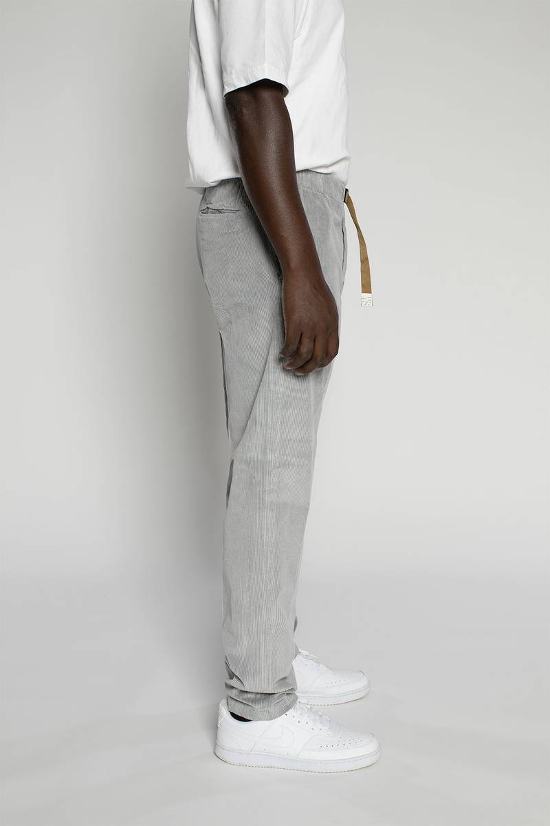 White Sand Pantalone In Velluto