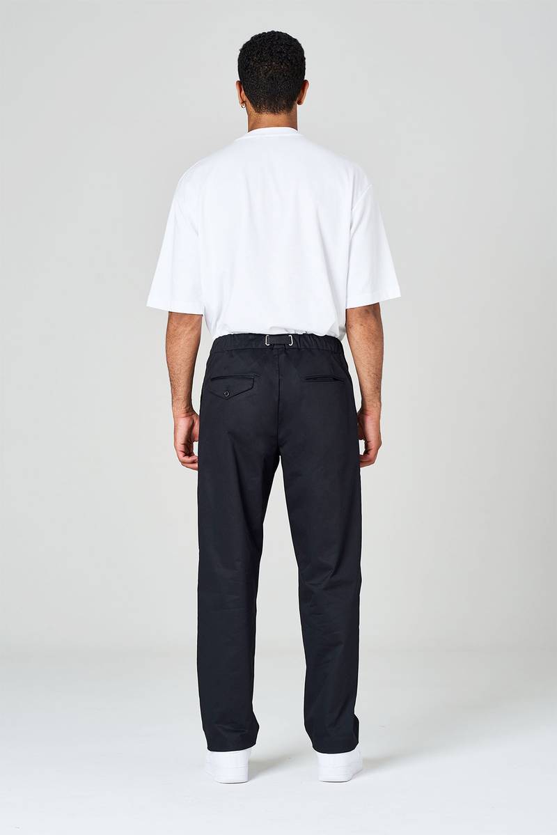 White Sand Pantalone Modello Tuta Con Pinces