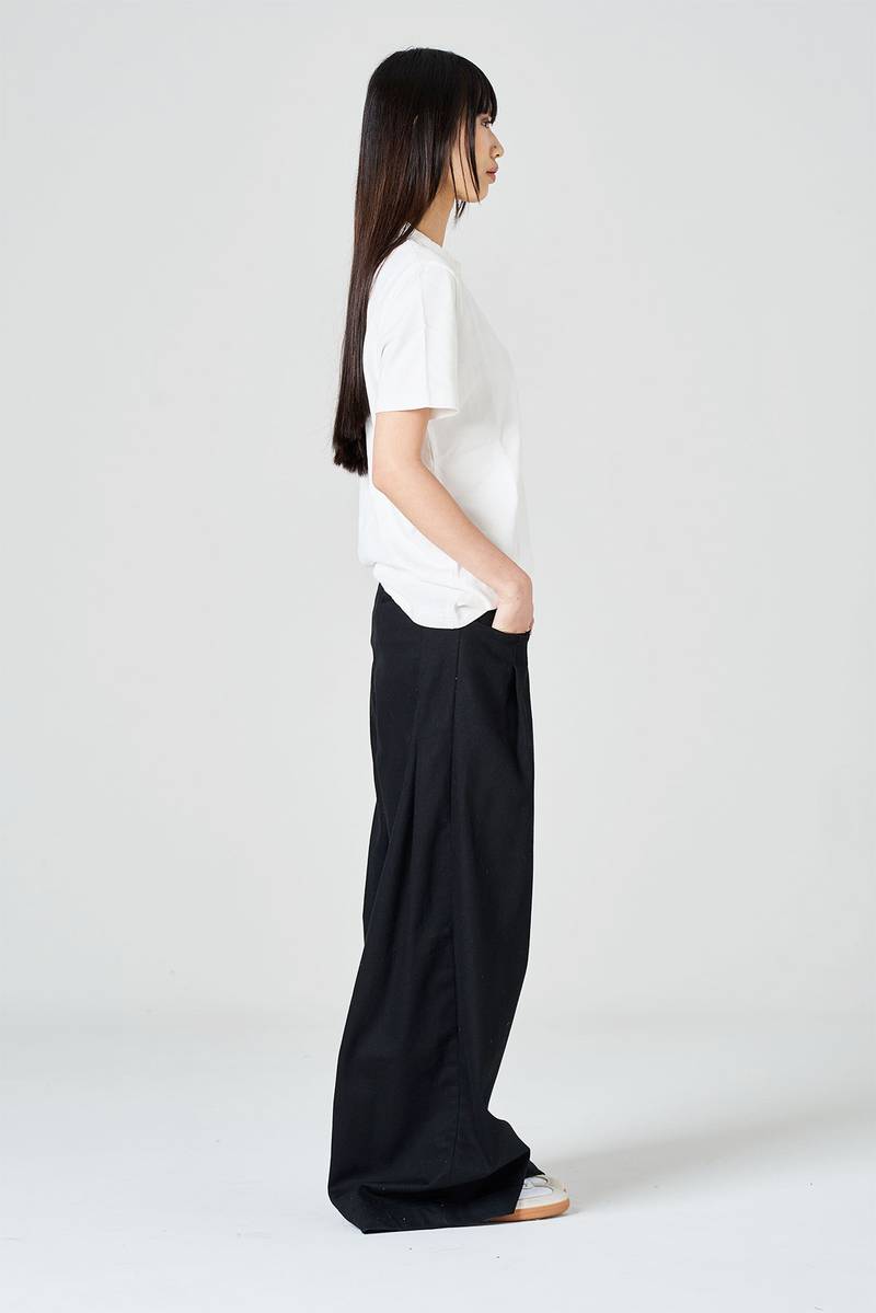 White Sand Pantalone Palazzo Vita Alta