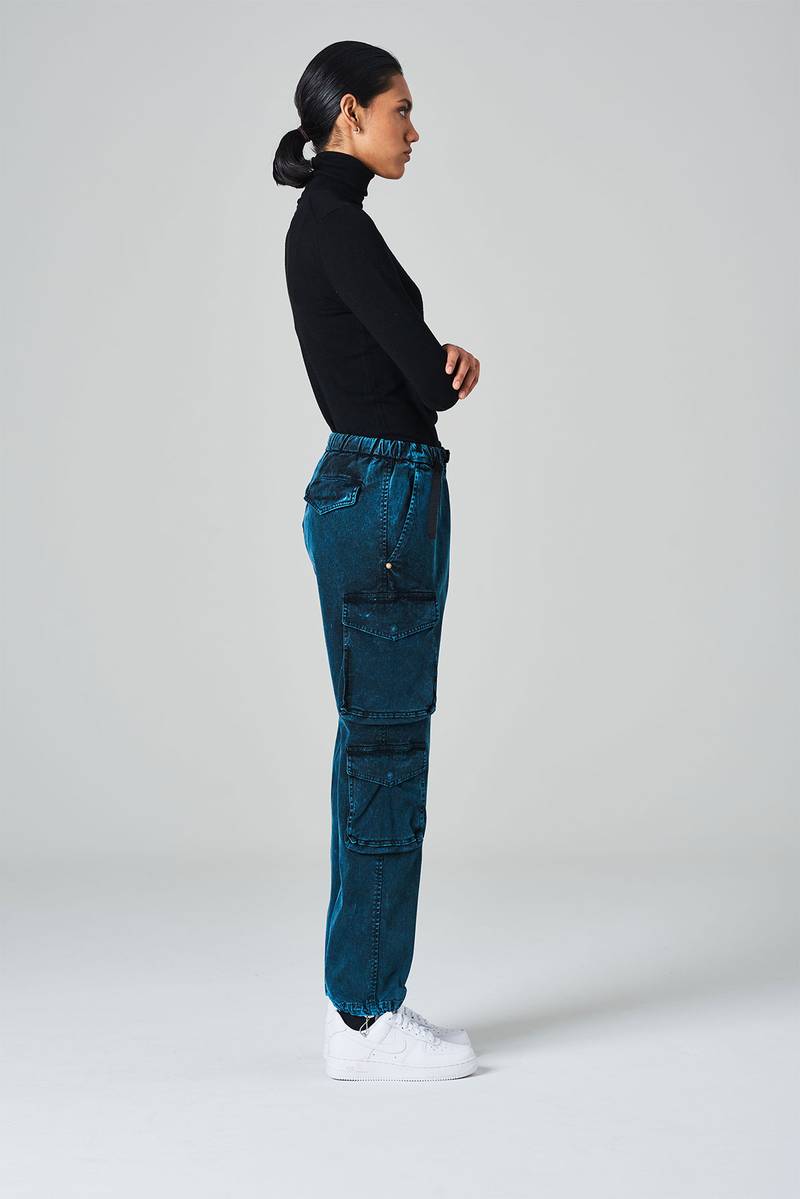 White Sand Pantalone Tasconato Con Laccio