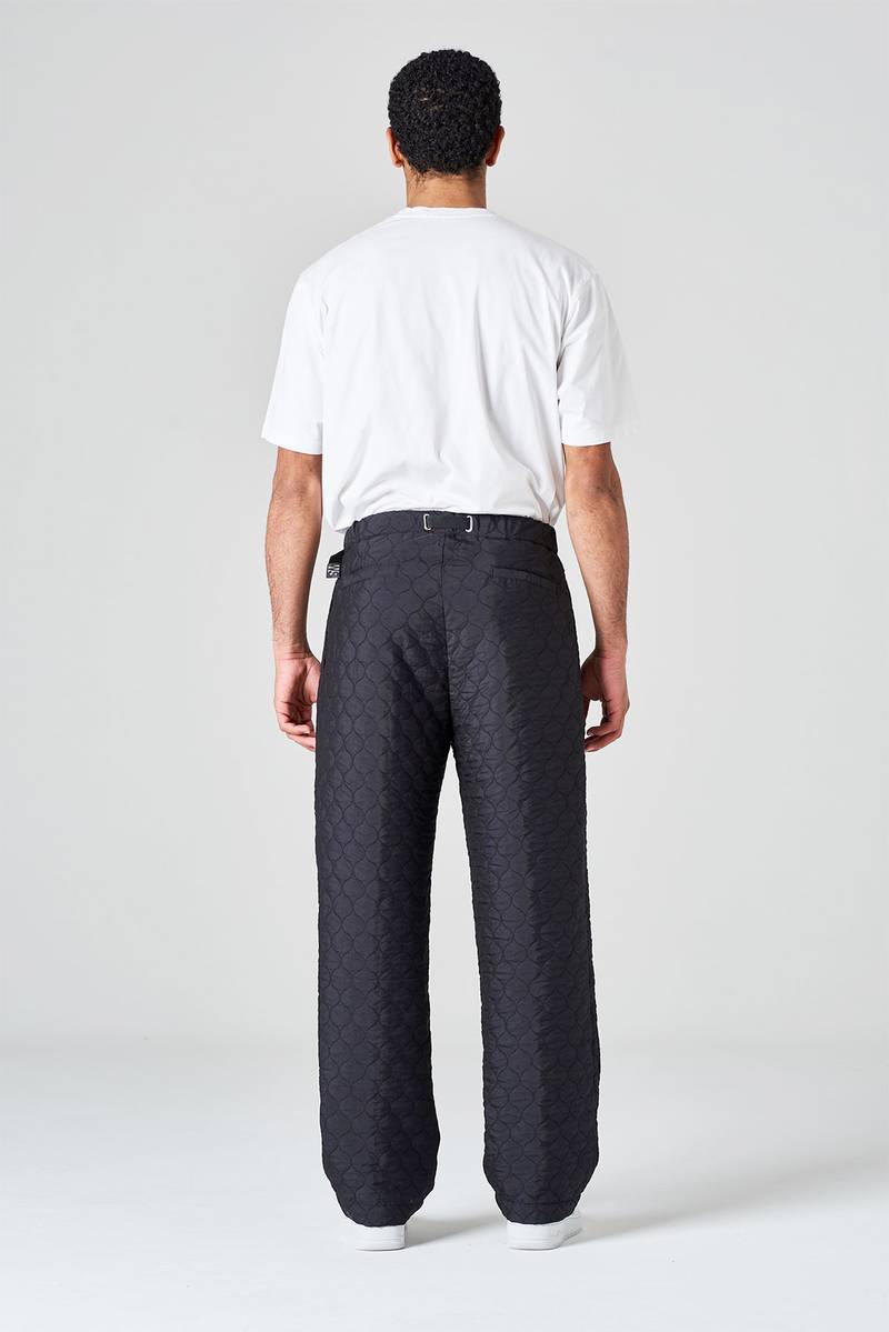 White Sand Pantalone Tessuto Trapuntato