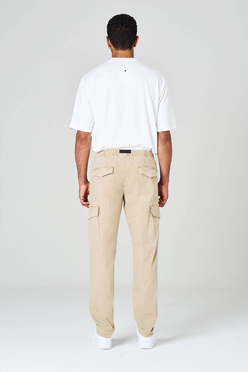 White Sand Pantaloni Cargo In Ripstop Di Cotone