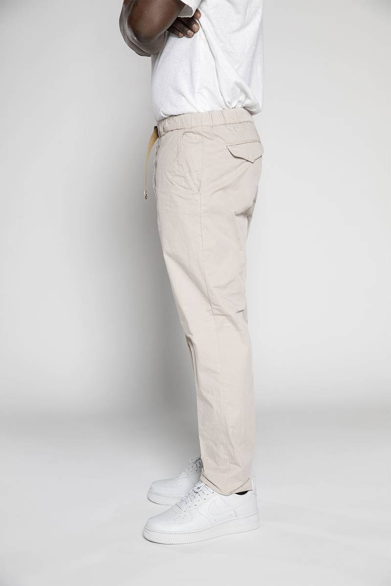 White Sand Pantaloni In Tela Paracadute Di Cotone