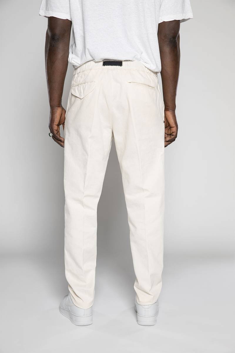 White Sand Pantaloni In Tessuto Bull Denim