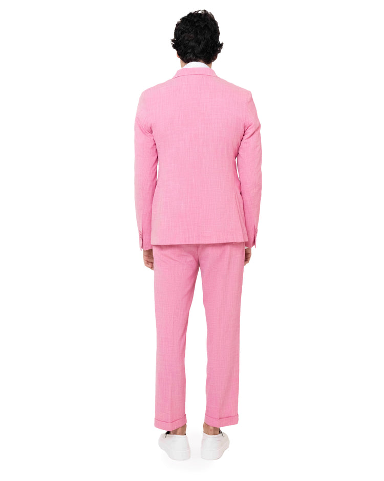 Why Not Brand Abito Doppiopetto Con Bottoni In Tessuto