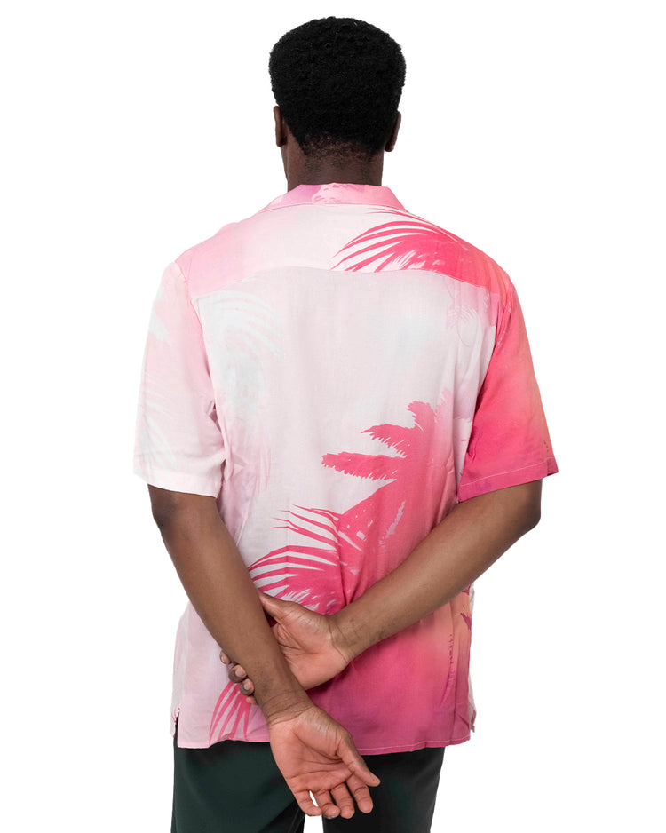 Why Not Brand Camicia Manica Corta Bicolore Con Colletto Bowling