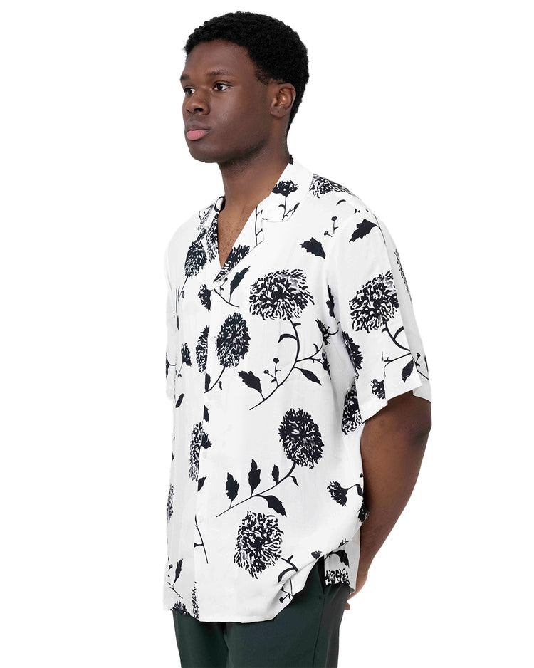 Why Not Brand Camicia Mezza Manica Colletto Bowling