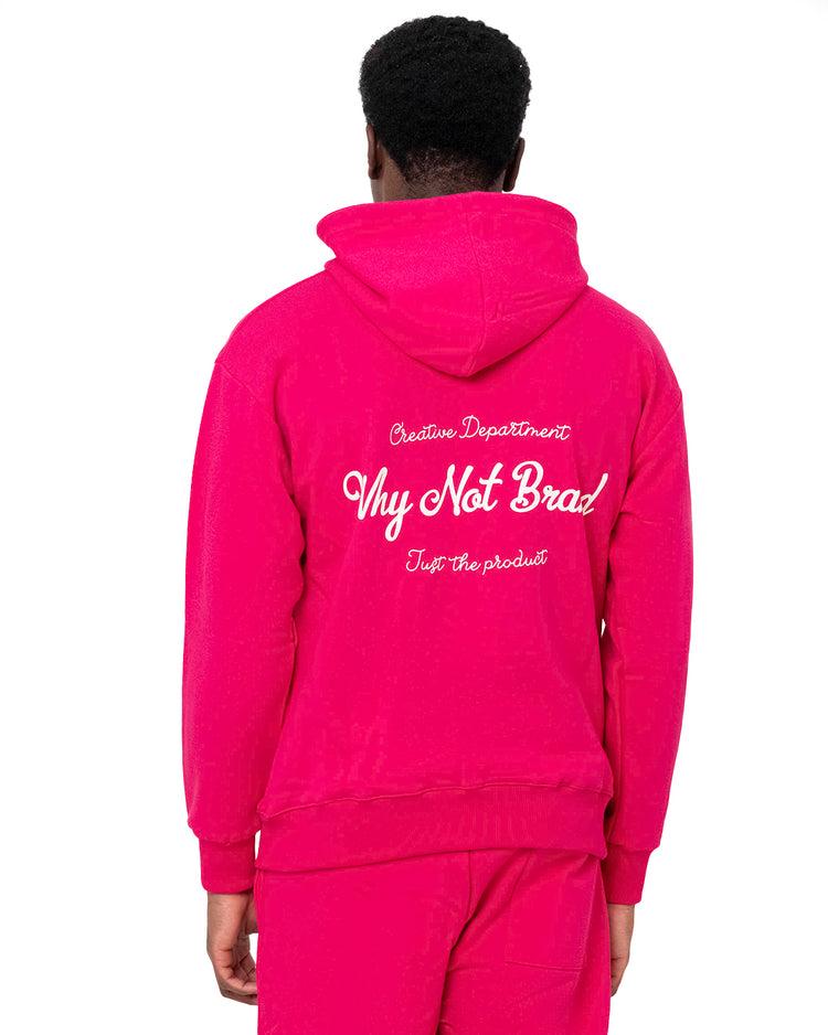 Why Not Brand Felpa Con Cappuccio E Stampa Slogan Sul Retro