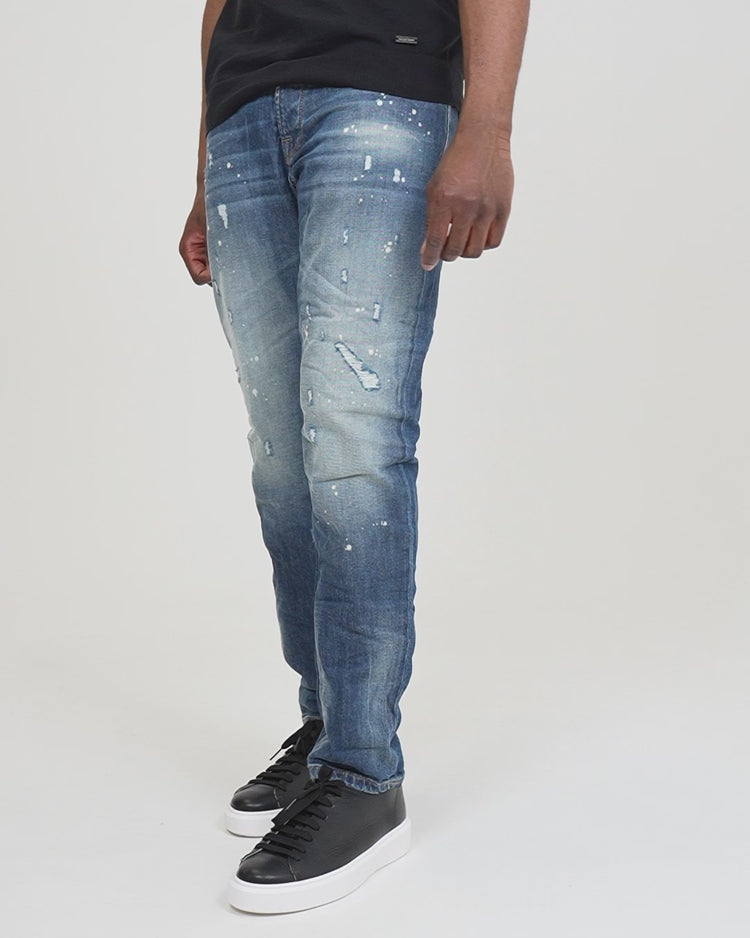 Why Not Brand Jeans Confortevole E Slim Fondo Gamba