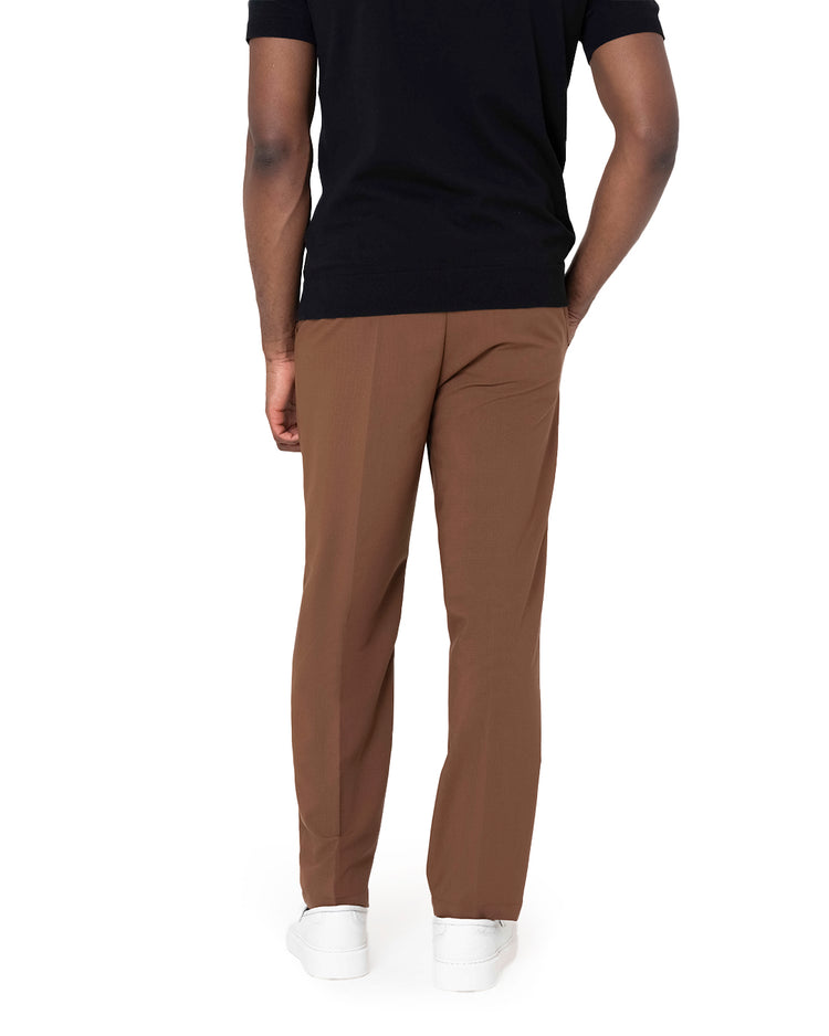 Why Not Brand Pantalone Con Elastico In Vita Loose Fit