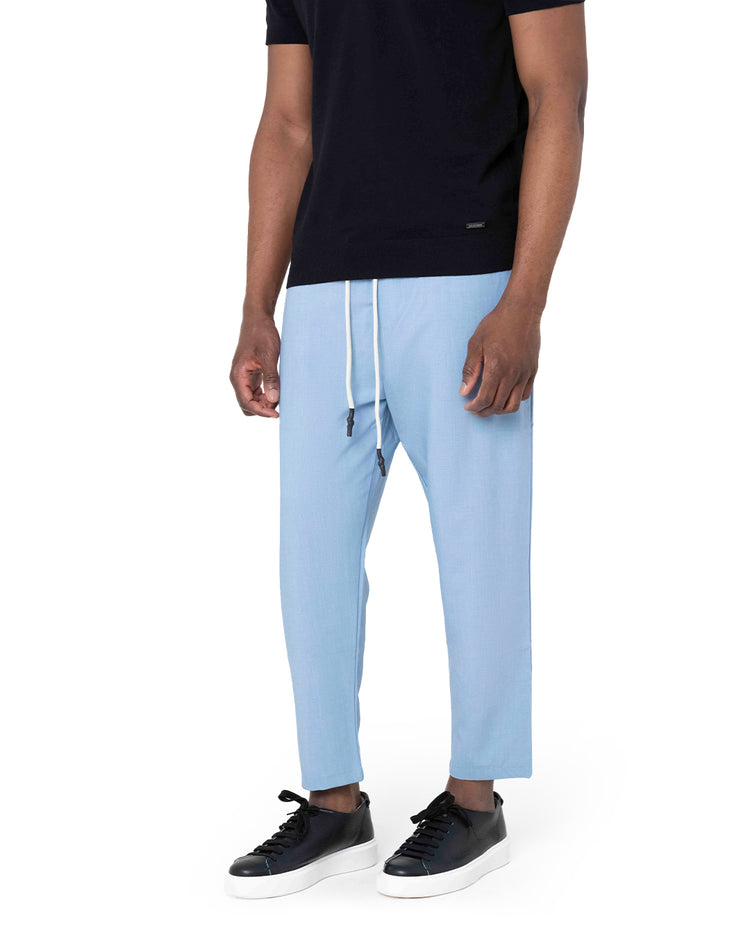Why Not Brand Pantalone Con Laccio In Vita Alla Caviglia