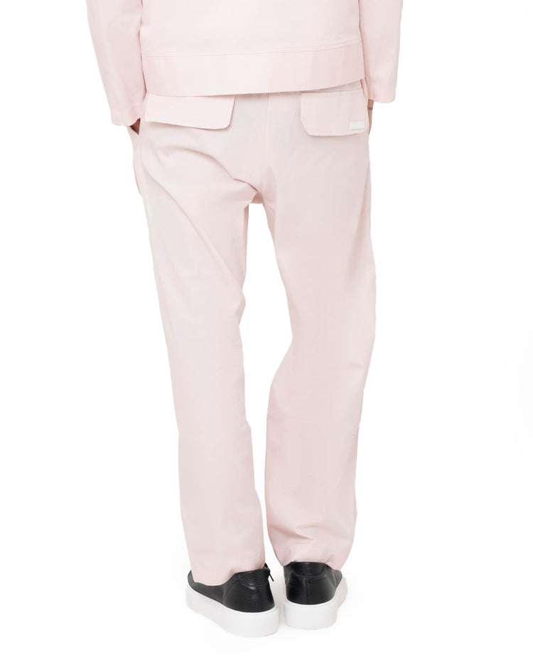 Why Not Brand Pantalone Con Tasche Avanti E Laccio Tinta Su Tinta