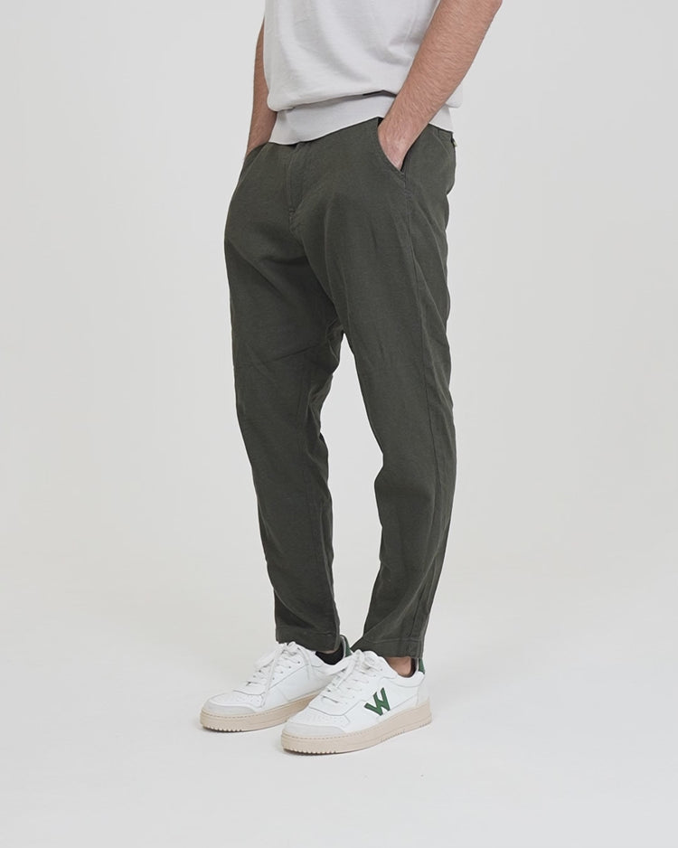 Why Not Brand Pantalone Tasca A Filo Con Laccio In Vita