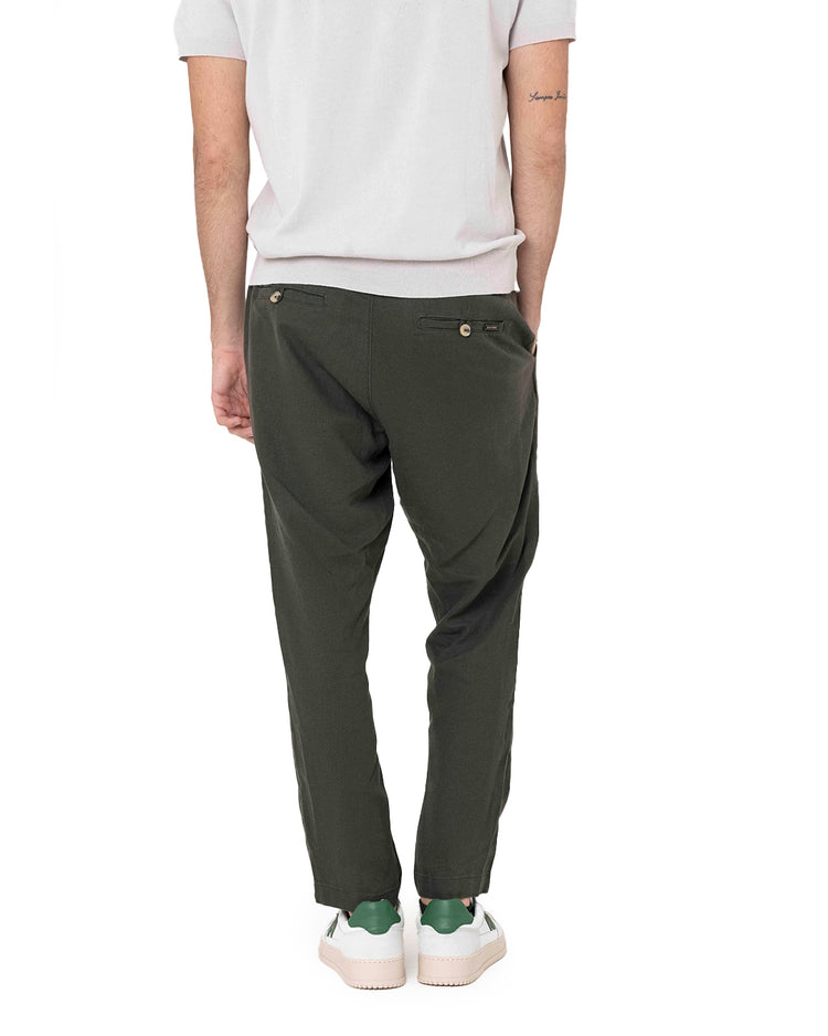 Why Not Brand Pantalone Tasca A Filo Con Laccio In Vita