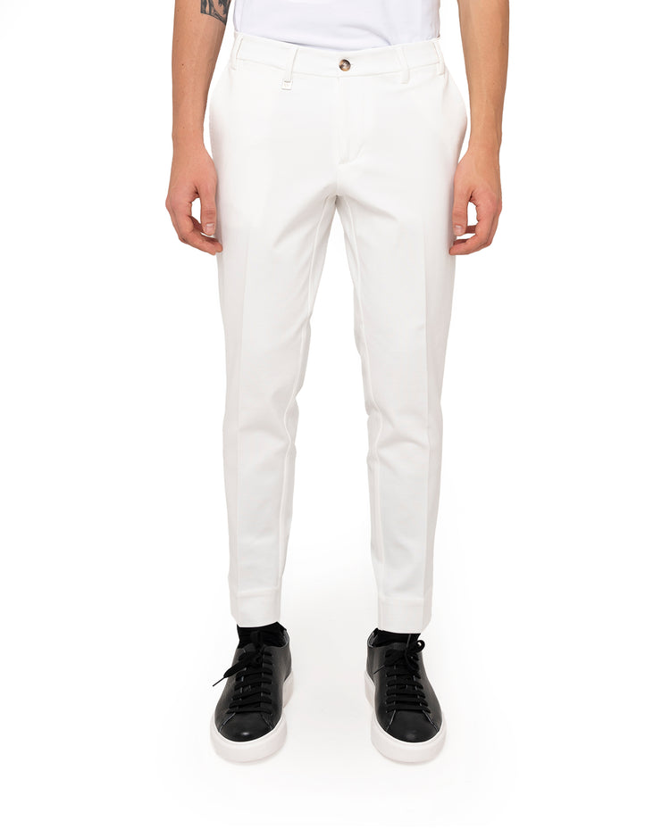 Why Not Brand Pantalone Tasca A Filo In Punto Milano