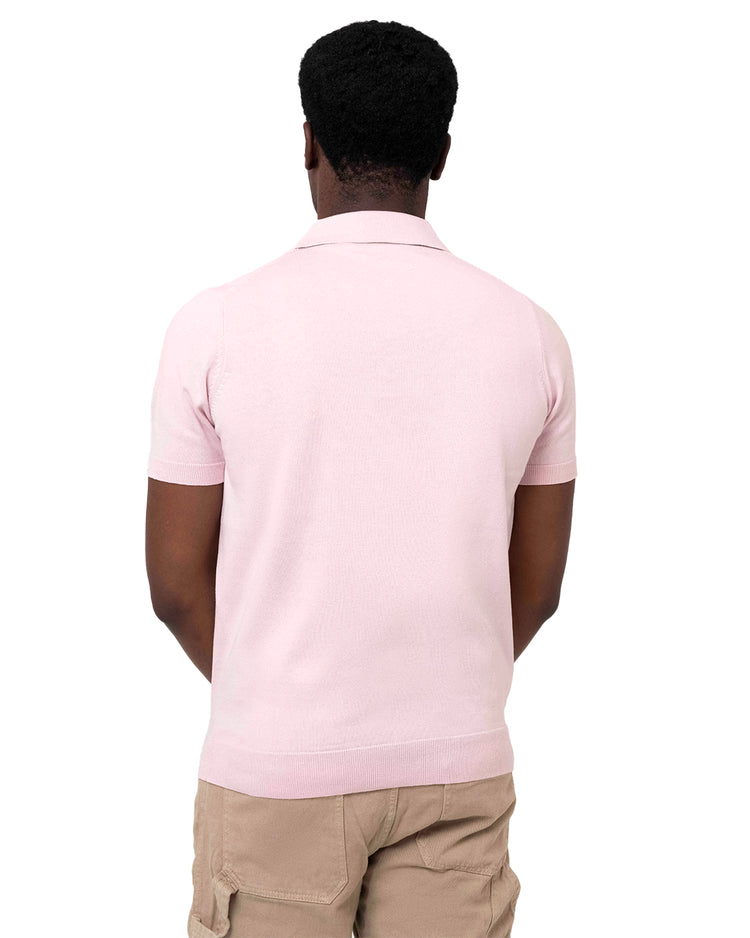 Why Not Brand Polo Tre Bottoni Con Fantasia Tono Du Tono