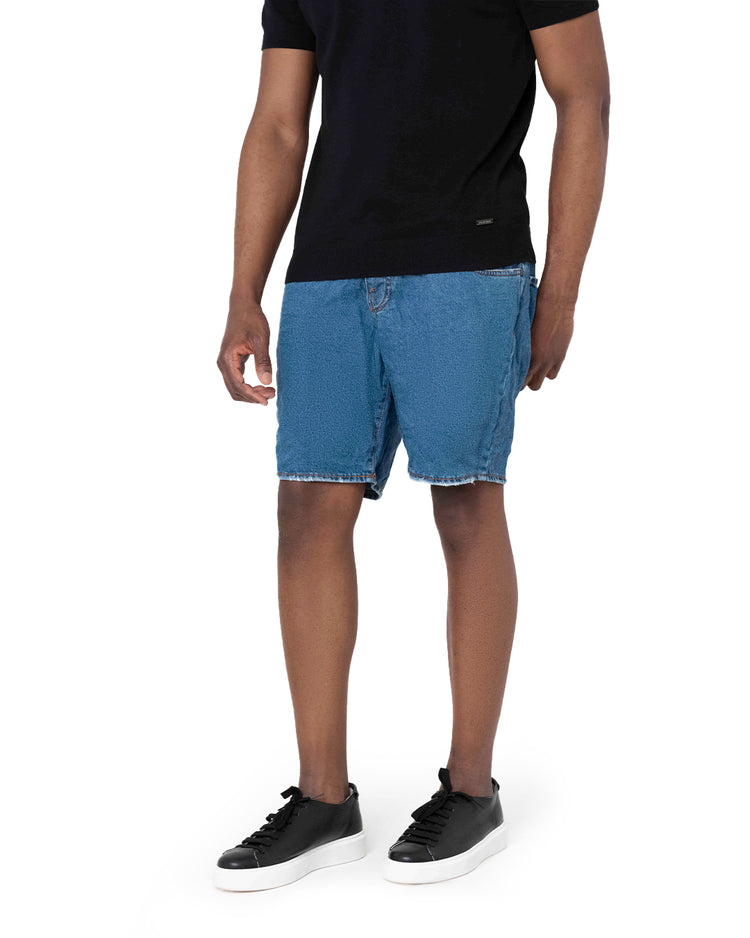 Why Not Brand Short In Tela Fissa Sfrangiato Su Fondo