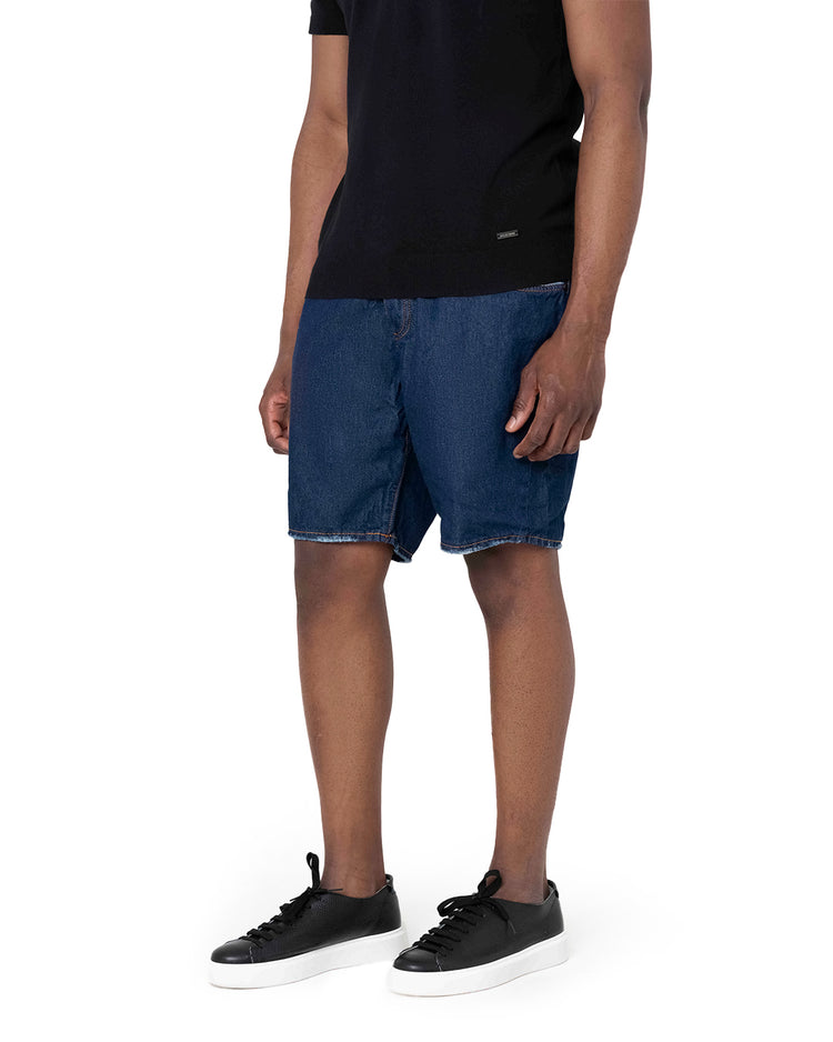 Why Not Brand Short In Tela Fissa Sfrangiato Su Fondo Comfort