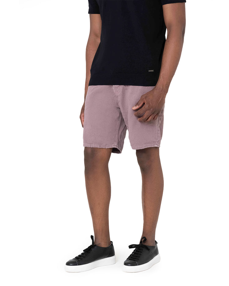 Why Not Brand Short In Tela Fissa Sfrangiato Su Fondo Comfort