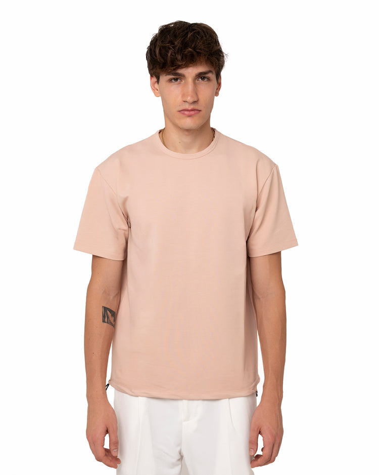 Why Not Brand T-shirt Girocollo Con Elastici Regolabili Ai Lati