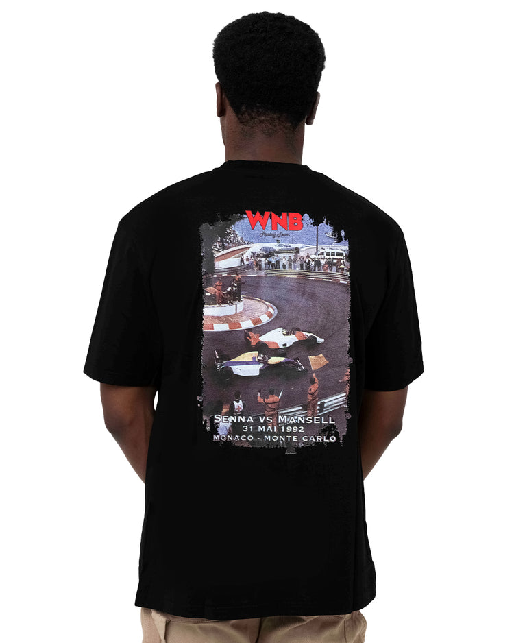 Why Not Brand T-shirt Girocollo Con Stampa Retro Gp Montecarlo